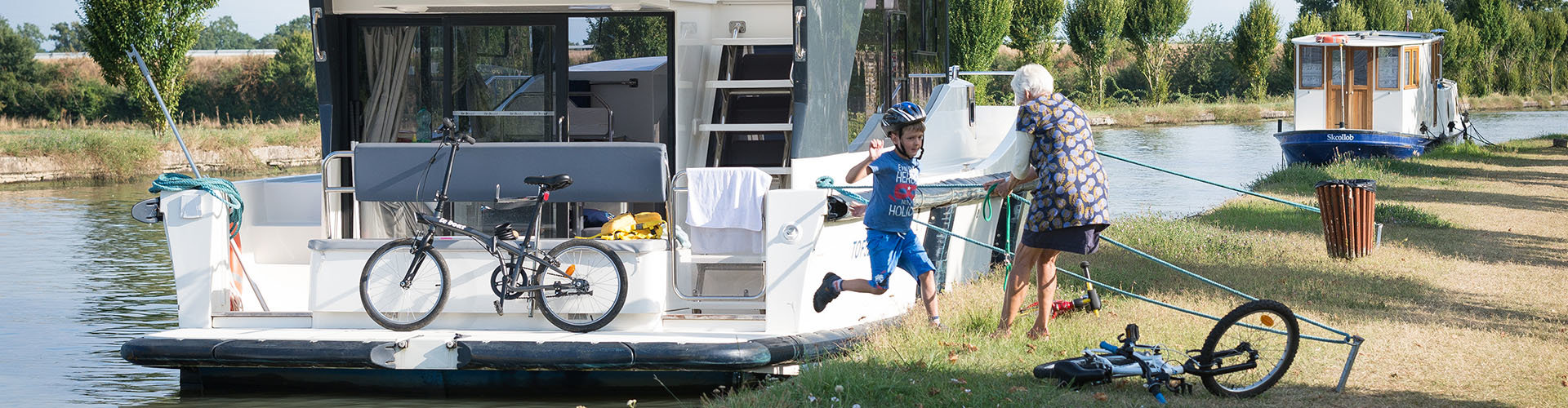 Le Boat fietsverhuur